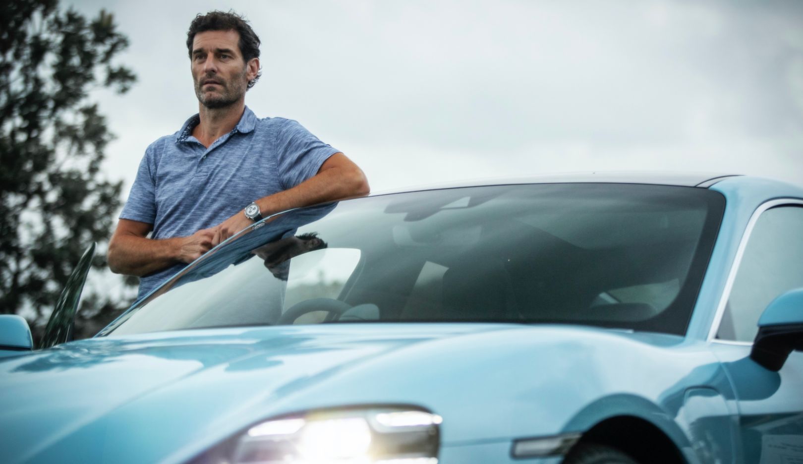 Mark Webber, Porsche Brand Ambassador, Taycan 4S, Queensland, Australia, 2021, Porsche AG