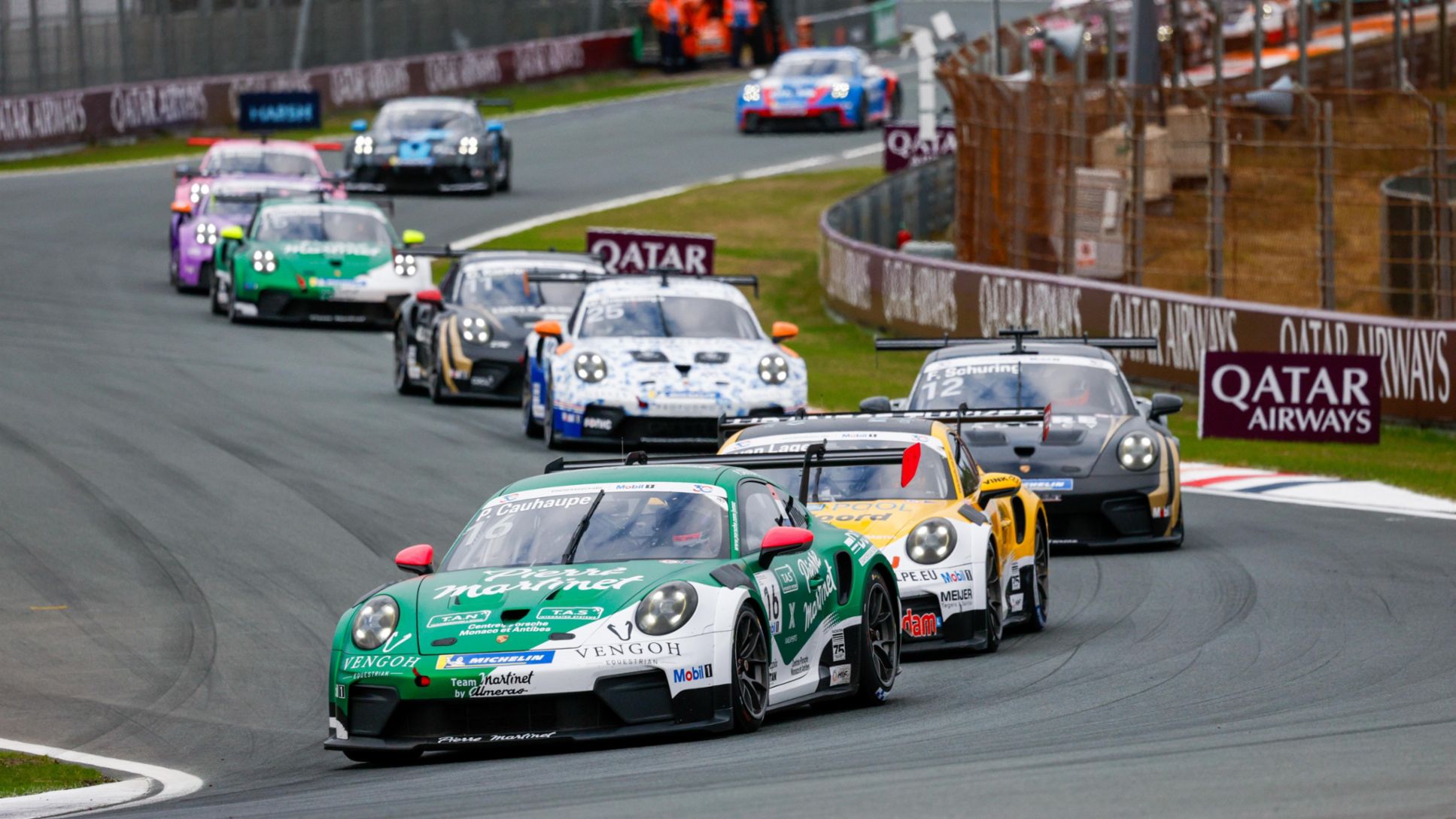 Paul Cauhaup&eacute; (FRA), Martinet by Alm&eacute;ras (n&ordm; 16), Porsche 911 Cup, Porsche Mobil 1 Supercup, Pa&iacute;ses Bajos I, 2026, Porsche AG