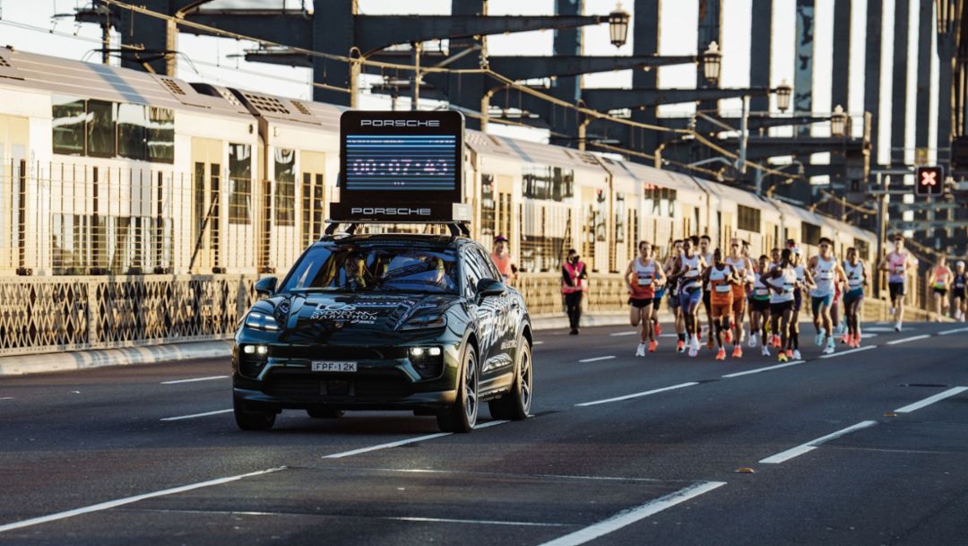 Porsche extends partnership with TCS Sydney Marathon with Cayenne electric to lead 2026 race
