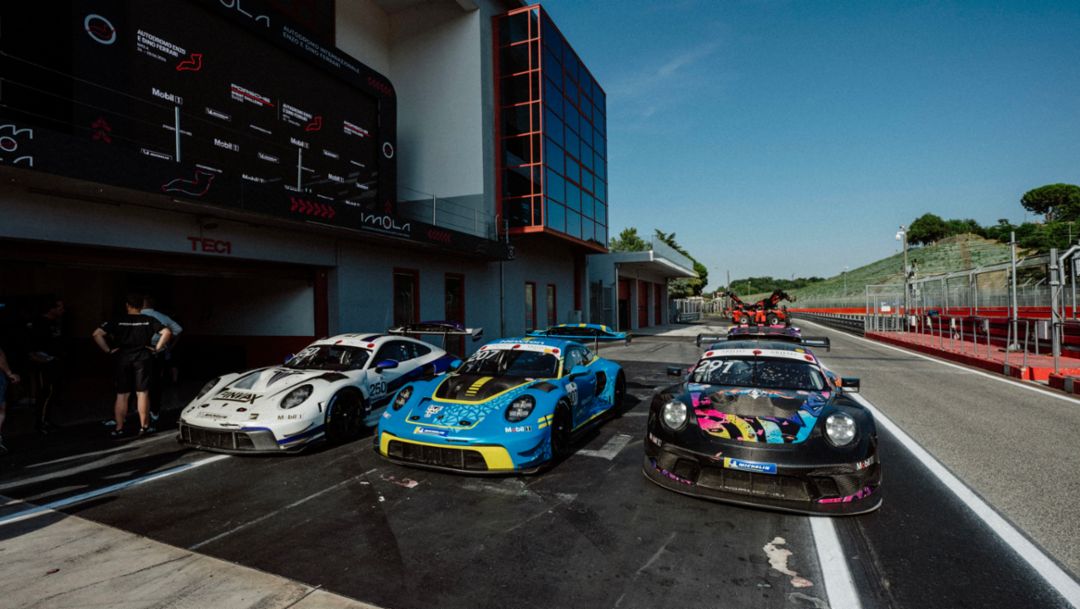 Porsche Sprint Challenge Suisse: Open GT, Imola, 2026, Porsche Schweiz AG.