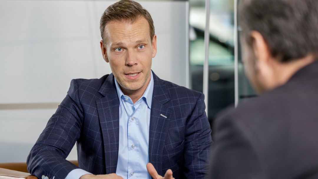 Michael Glinski, CEO Porsche Schweiz AG, 2020, Porsche Schweiz AG