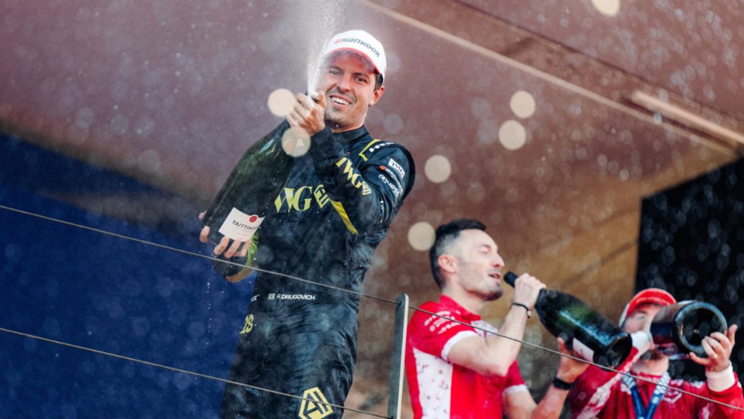 E-Prix de Mónaco II: segundo podio del fin de semana para Porsche, con el equipo cliente Andretti