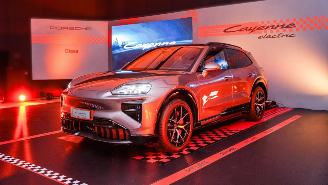 Cayenne Turbo Electric: el Porsche más potente de la historia llegó a Paraguay