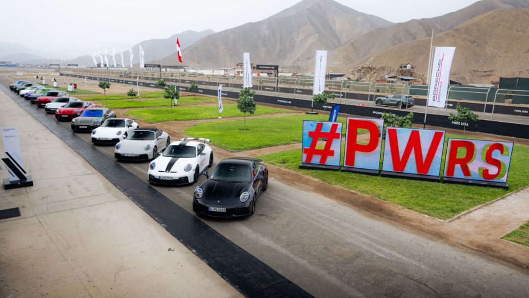 Porsche World Road Show lleva el ADN deportivo de la marca al Aut&oacute;dromo de La Chutana en Per&uacute;