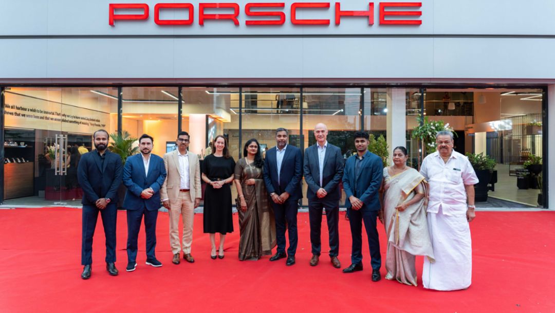 Largest Porsche Centre in India opens in Hyderabad