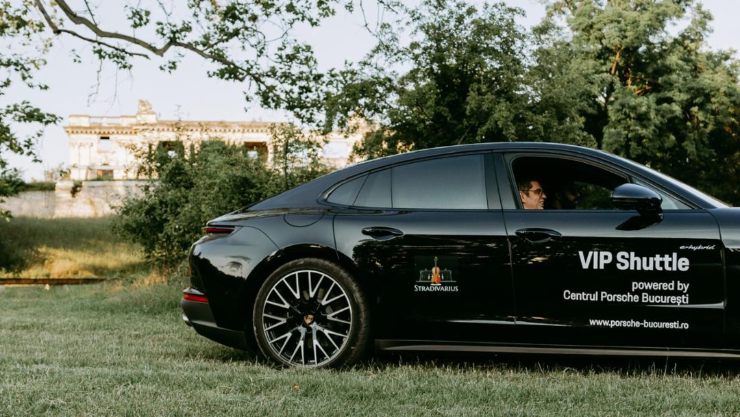 Porsche a fost partener de mobilitate la festivalul Stradivarius de la Domeniul Cantacuzino
