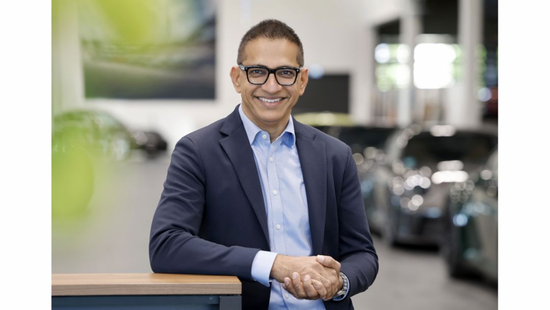 Sajjad Khan, Mitglied des Vorstandes, Car-IT, 2025, Porsche AG