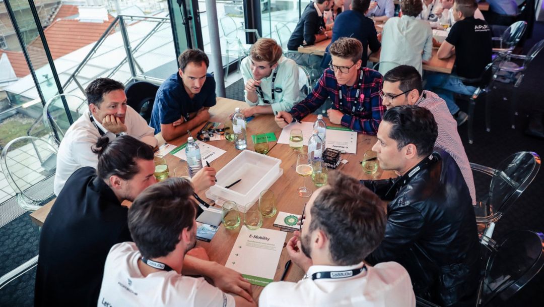 Start-up conference "Pioneers", Vienna, 2018, Porsche AG