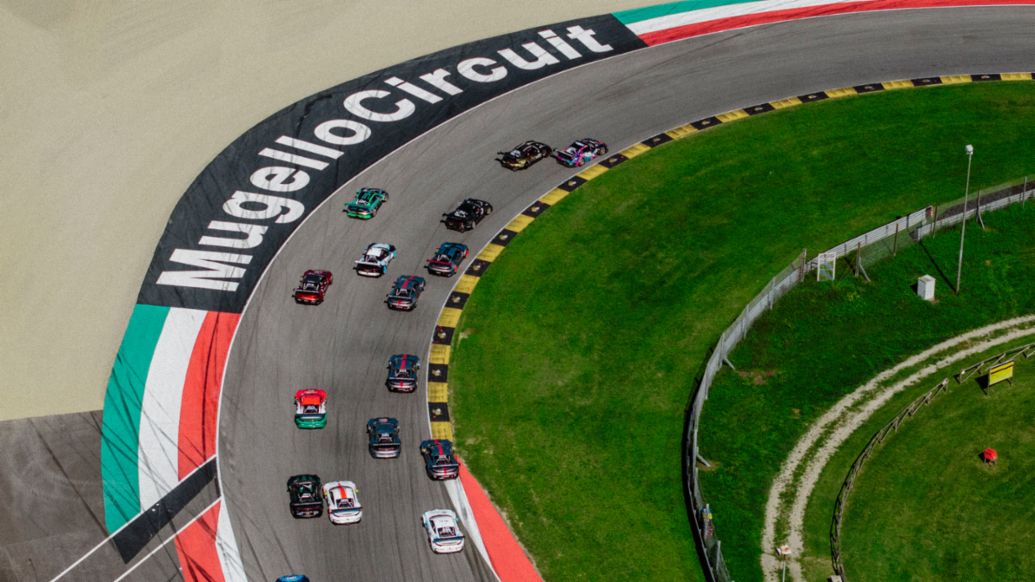 Porsche Sprint Challenge Suisse: Open GT, Mugello (I), 2025, Porsche Schweiz AG