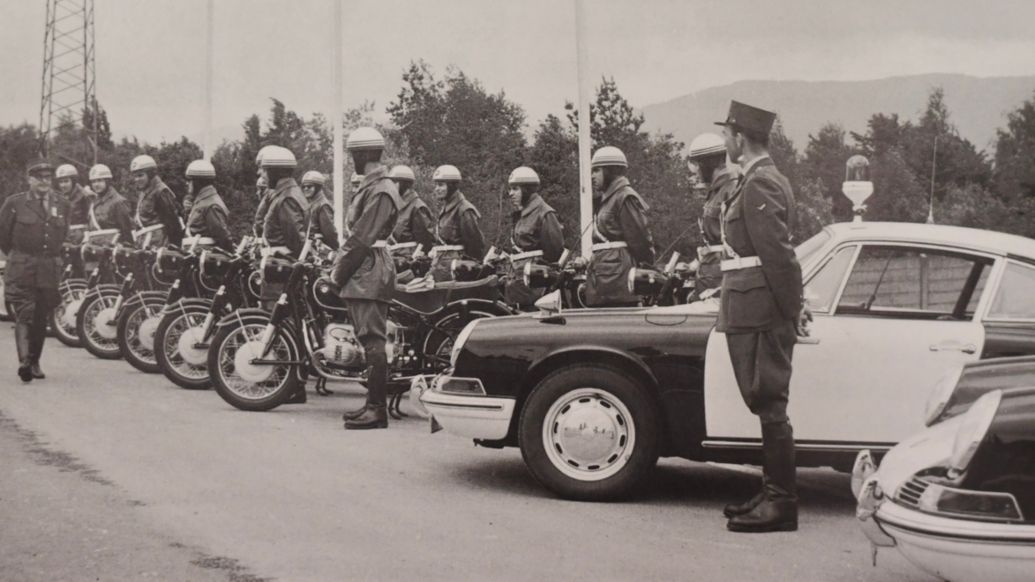 Porsche 912, Kantonpolizei Z&uuml;rich, Mitte der 1960er-Jahre, Porsche Schweiz AG