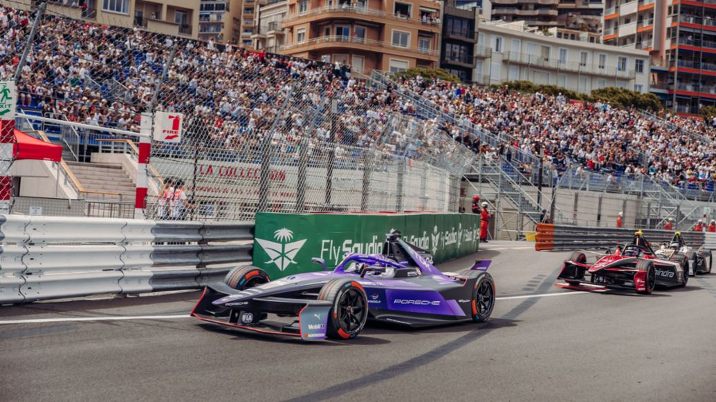 Pascal Wehrlein, Porsche 99X Electric (n&ordm; 94), E-Prix de M&oacute;naco 2, 2026, Porsche AG
