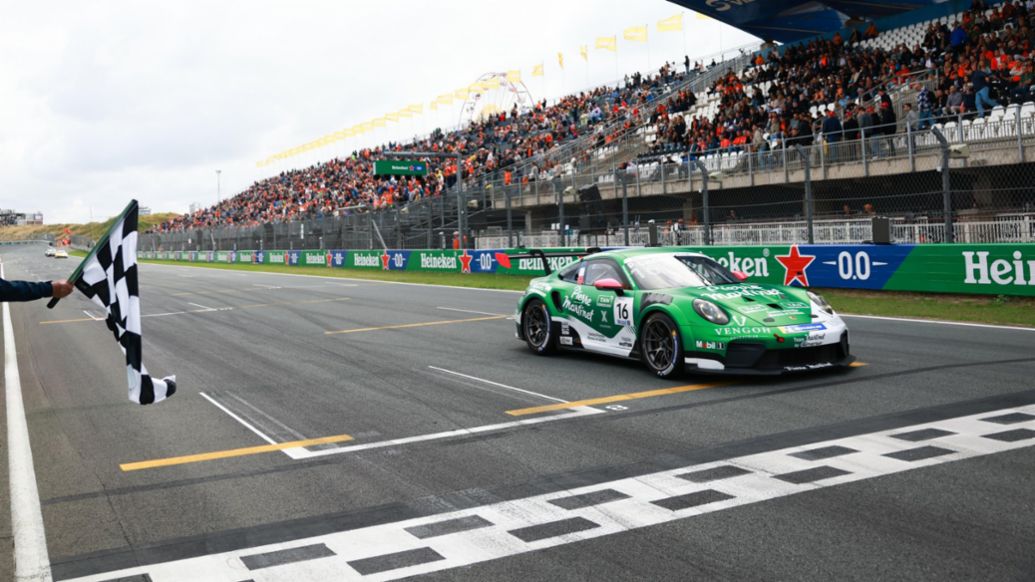 Paul Cauhaup&eacute; (FRA), Martinet by Alm&eacute;ras (n&ordm; 16), Porsche 911 Cup, Porsche Mobil 1 Supercup, Pa&iacute;ses Bajos I, 2026, Porsche AG