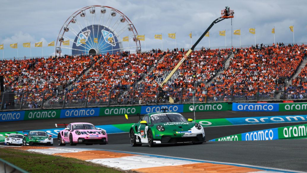 Theo Oeverhaus (ALE), Martinet by Alm&eacute;ras (n&ordm; 15), Porsche 911 Cup, Porsche Mobil 1 Supercup, Pa&iacute;ses Bajos II, 2026, Porsche AG