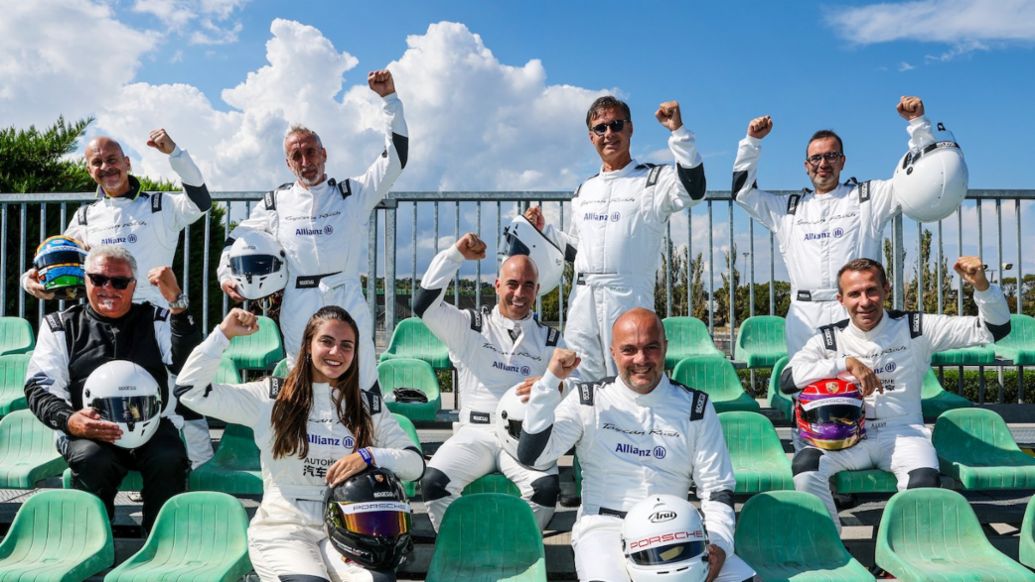 I protagonisti del quinto round della Taycan Rush