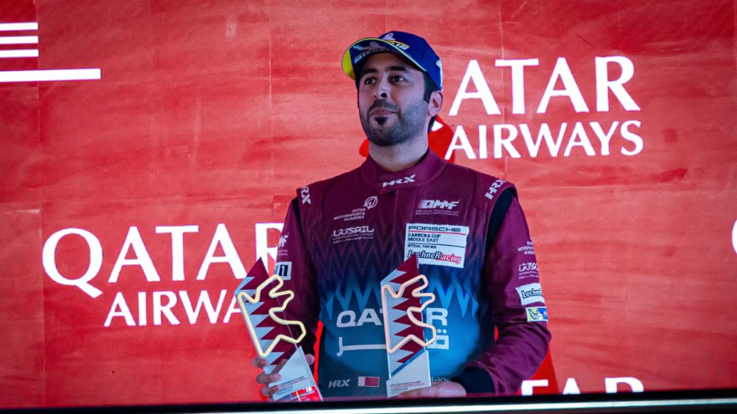 Al Khelaifi, HRX, Porsche Carrera Cup Middle East, Qatar, Races 1, 2025, Porsche Middle East