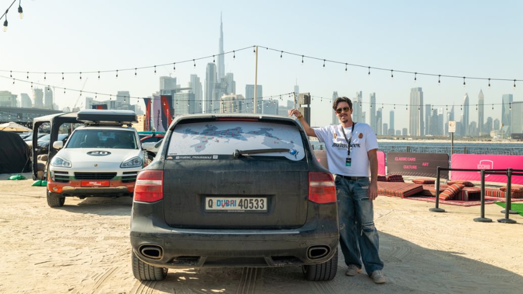 Cayenne V6, Mateo Moussaoui, Icons of Porsche, Dubai, 2025, Porsche Middle East