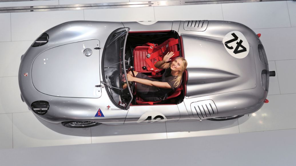 Maria Sharapova as driver (2013)