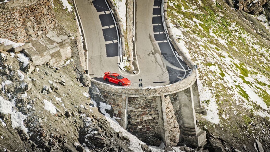 GT3, Porsche Drive – Stelvio, 2017, Porsche AG