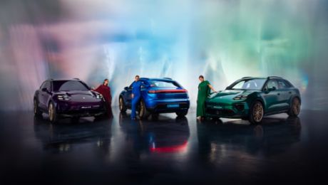 Porsche Saudi Arabia presents three Arabian exclusives with the Macan Gems Collection