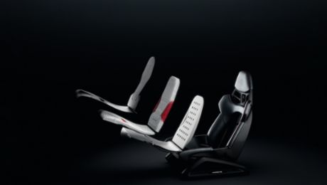 Porsche presents innovative 3D-printing technology for bucket seats