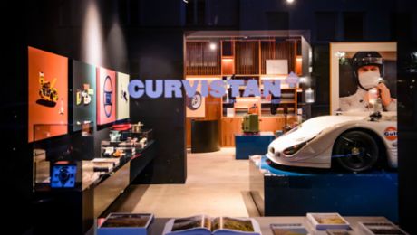 Porsche en la tienda 