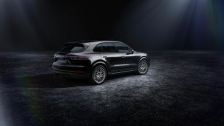 Für einen stilvollen Auftritt: die Cayenne Platinum Edition