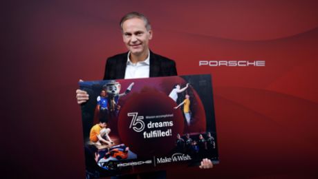 Porsche makes kids’ dreams come true