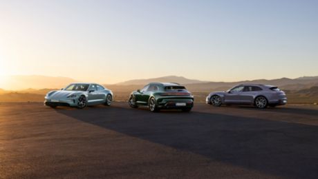 Der neue Porsche Taycan: in fast jeder Disziplin verbessert