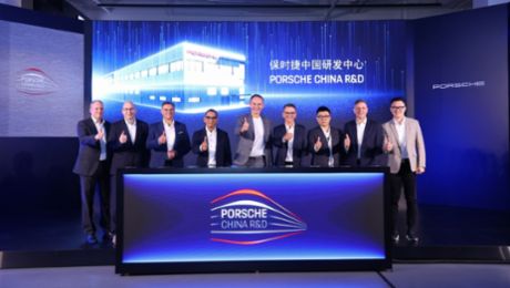 Porsche eröffnet Forschungs- und Entwicklungszentrum in Shanghai