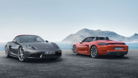 Der neue 718 Boxster