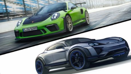 Porsche at the 2018 Geneva Motor Show 