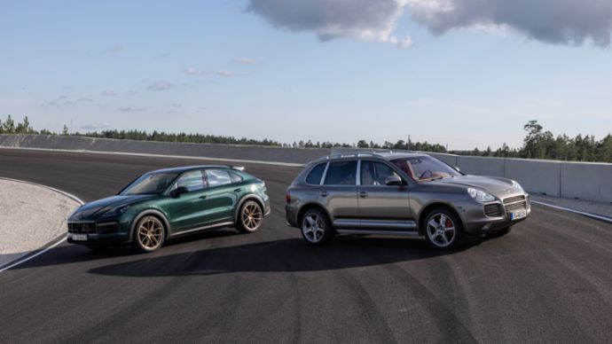 Cayenne Turbo GT y Cayenne Turbo S (i-d), 2022, Porsche AG