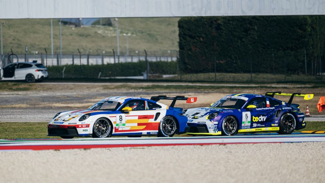 Sfida a tre per la corona della Porsche Carrera Cup Italia 2025