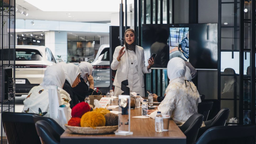 Porsche Centre Kuwait celebrated World Photography Day through art and heritage
