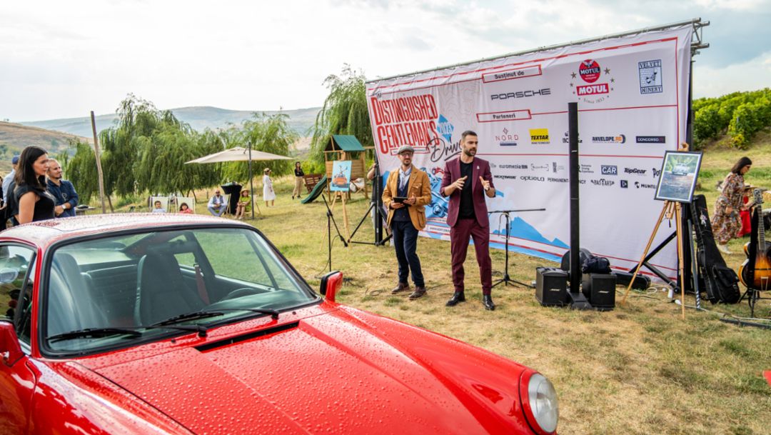 Porsche a susținut prima ediție Distinguished Gentleman’s Drive din România