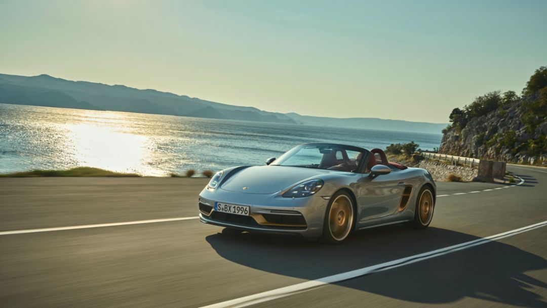 Neues limitiertes Jubiläumsmodell: der Boxster 25 Jahre