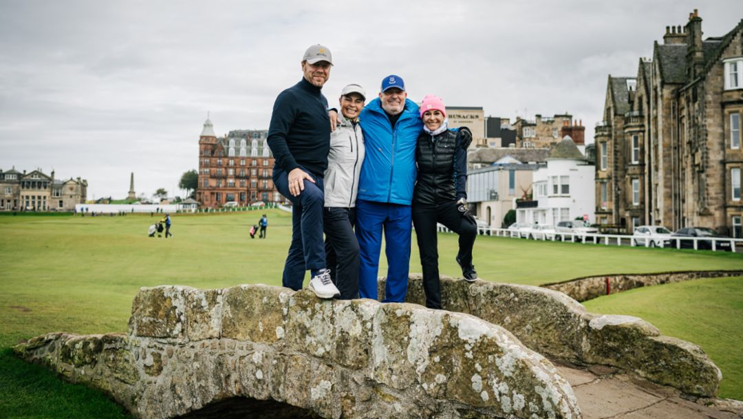 Porsche Golf Circle enjoys dream days at the Home of Golf