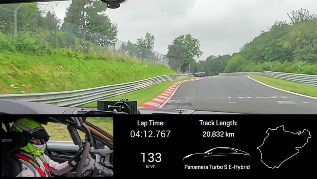 Onboard: Panamera record on the Nürburgring Nordschleife