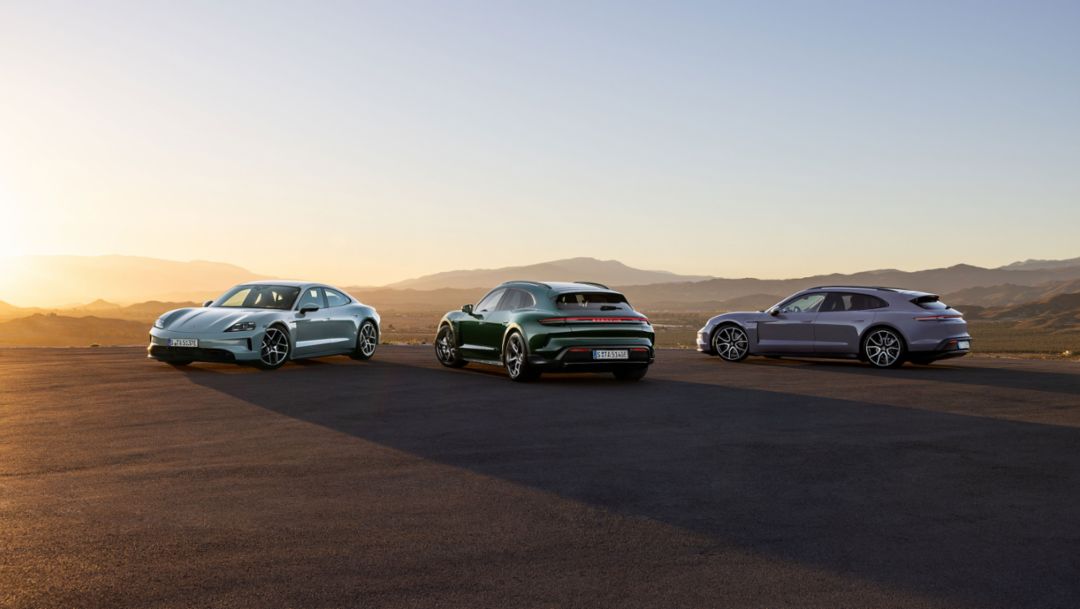 Der neue Porsche Taycan: in fast jeder Disziplin verbessert