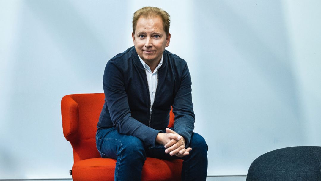 Thilo Koslowski, CEO der Porsche Digital GmbH, 2018, Porsche AG