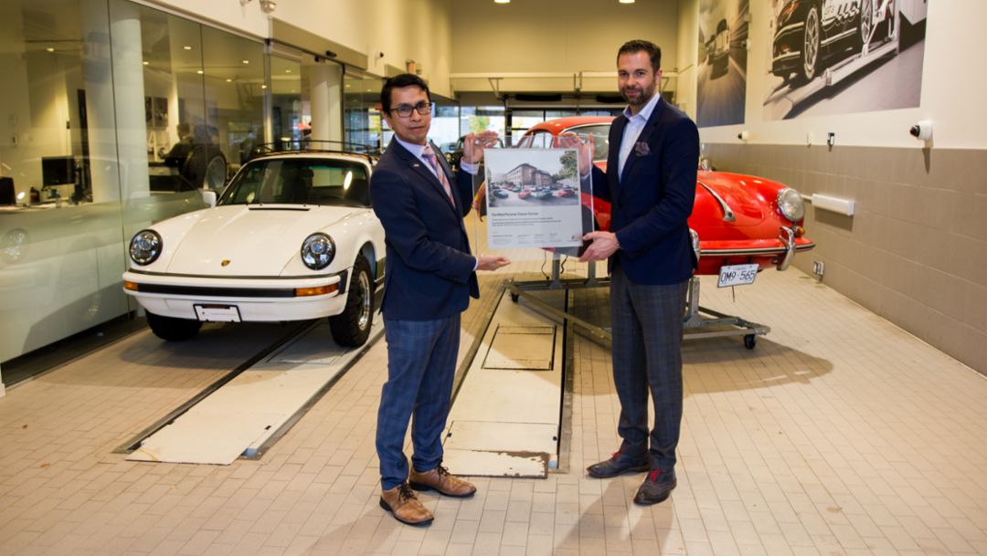 Canada welcomes its fourth Certified Porsche Classic Partner