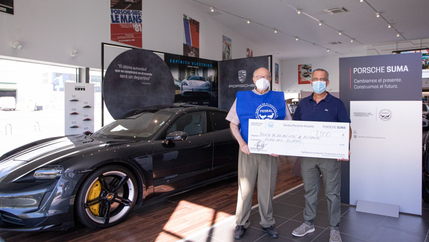 Porsche SUMA, segunda fase del proyecto solidario, 2020, Porsche Ibérica