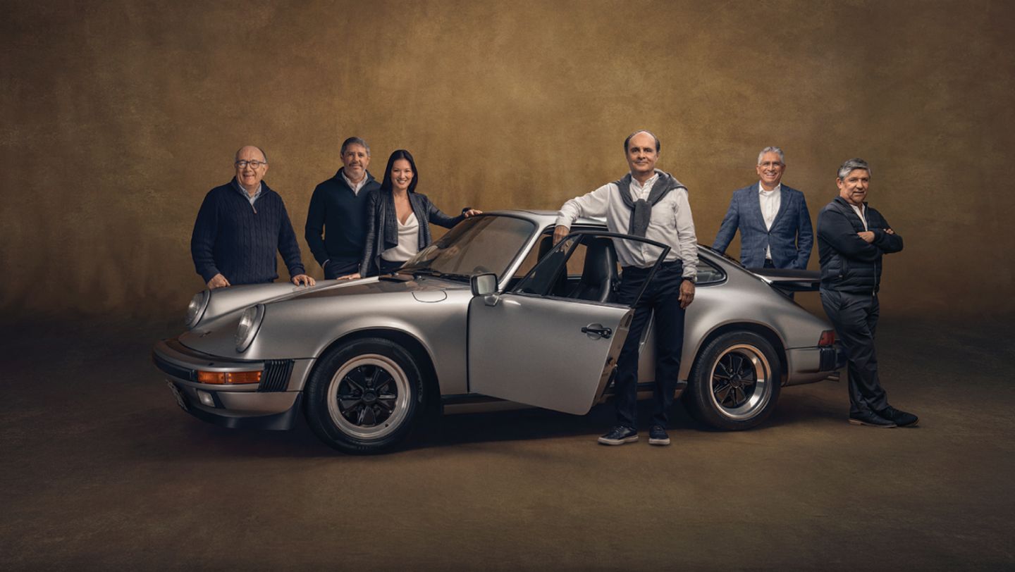 El 911 Carrera 3.2 de 1988 en Perú con sus propietarios, 2026, Porsche AG