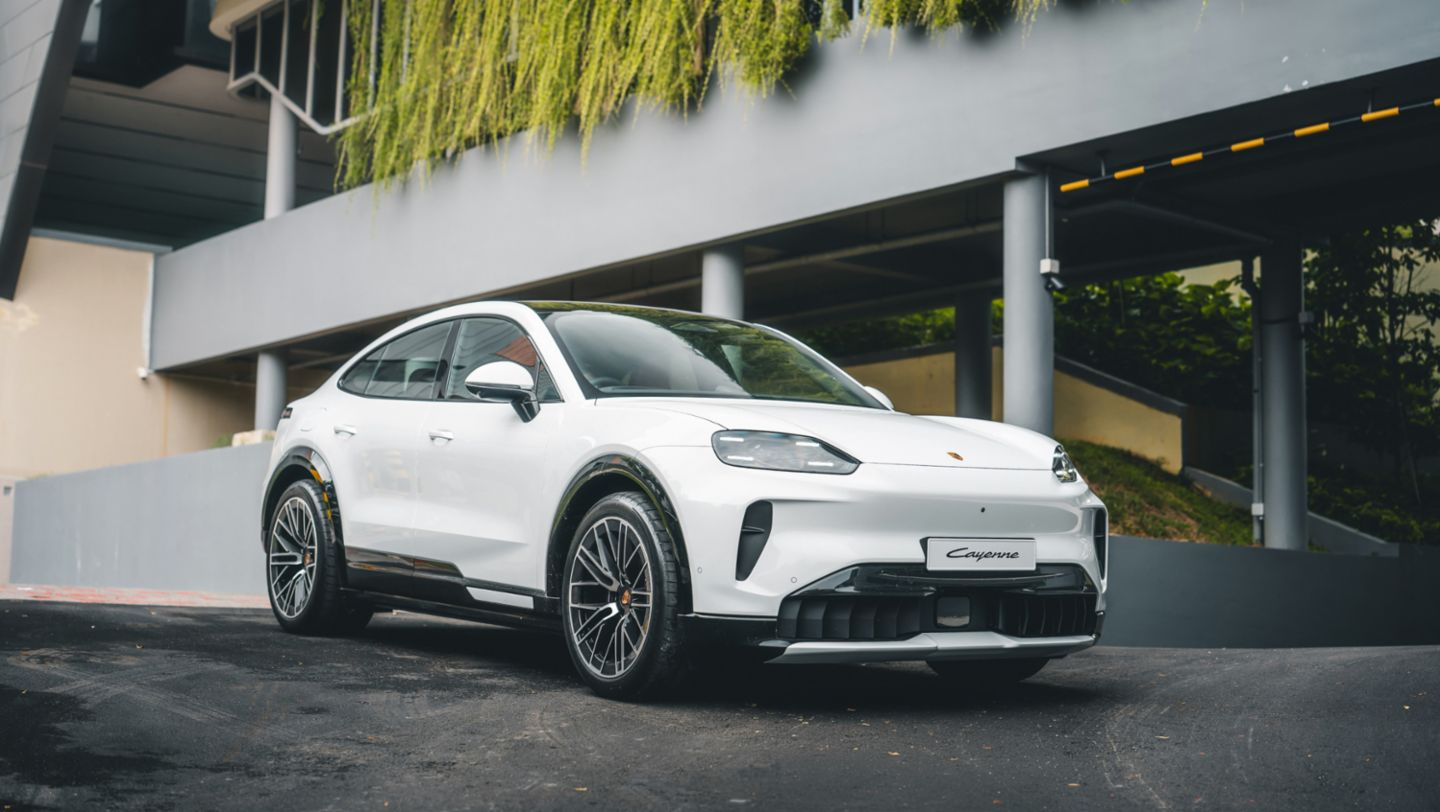 Cayenne Electric range in Singapore, Cayenne Electric Coupé, 2026, Porsche Asia Pacific