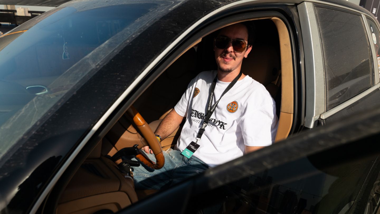 Cayenne V6, Mateo Moussaoui, Icons of Porsche, Dubai, 2025, Porsche Middle East