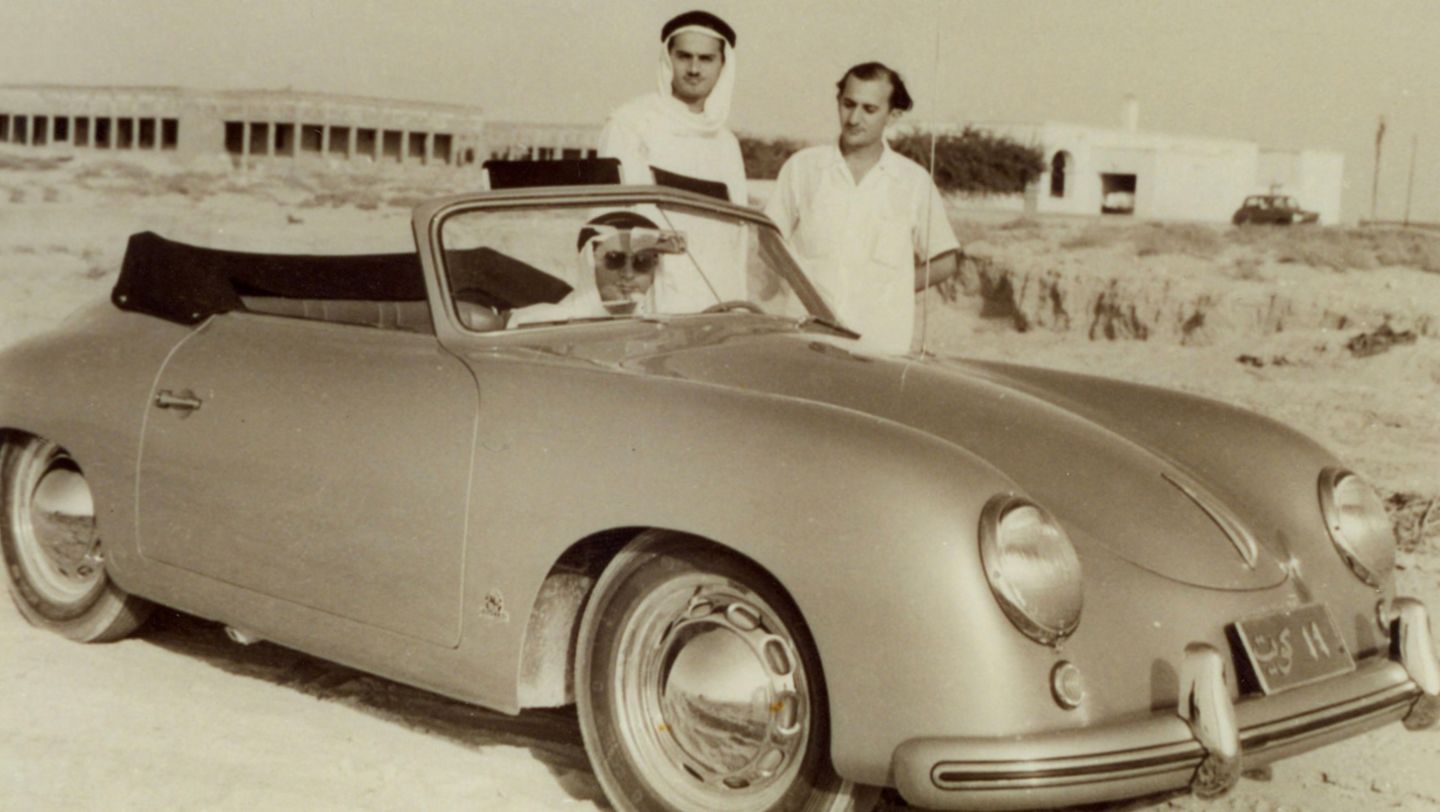Porsche 356 Cabriolet, Kuwait, 1956, Porsche Middle East