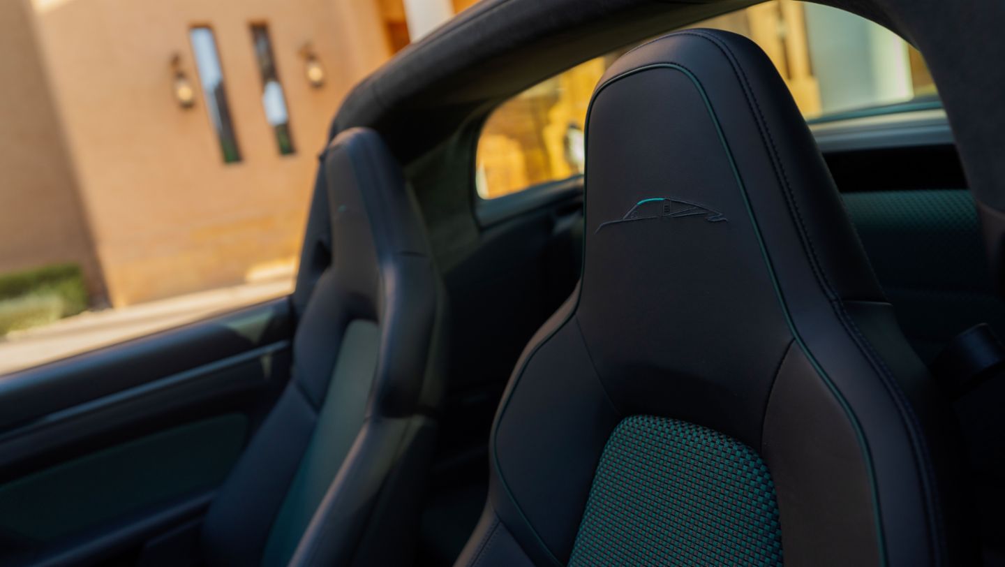 Sonderwunsch 911 Targa Green Roof 2.0, Riyadh, Saudi Arabia, 2026, Porsche Middle East