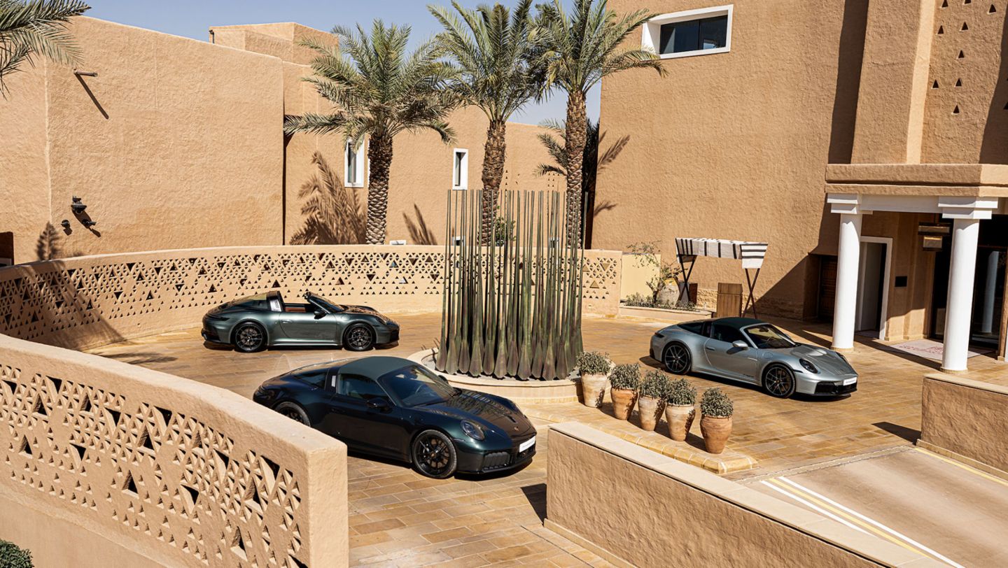 Sonderwunsch 911 Targa Green Roof 2.0, Riyadh, Saudi Arabia, 2026, Porsche Middle East
