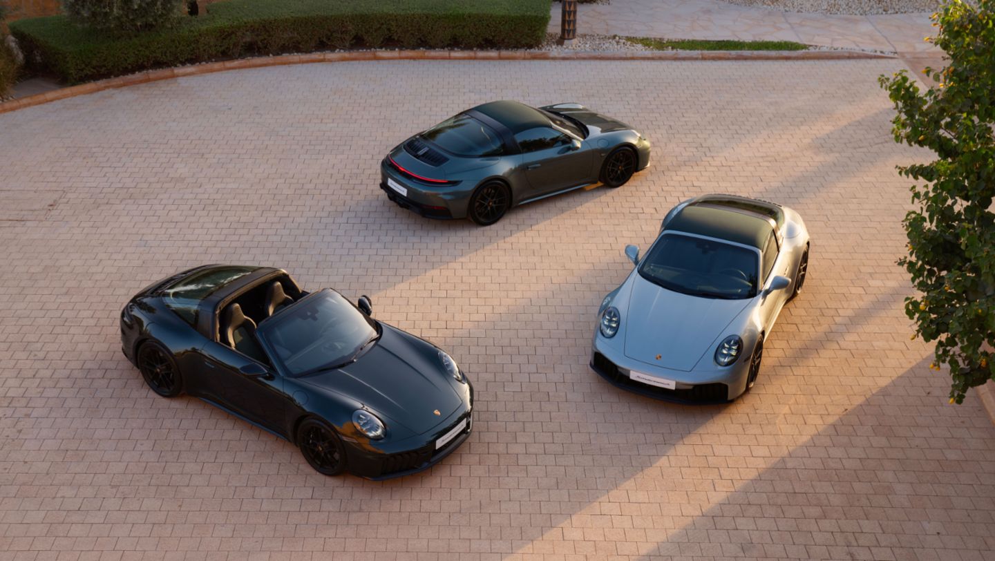 Sonderwunsch 911 Targa green roof 2.0, Riyadh, Saudi Arabia, 2026, Porsche Middle East
