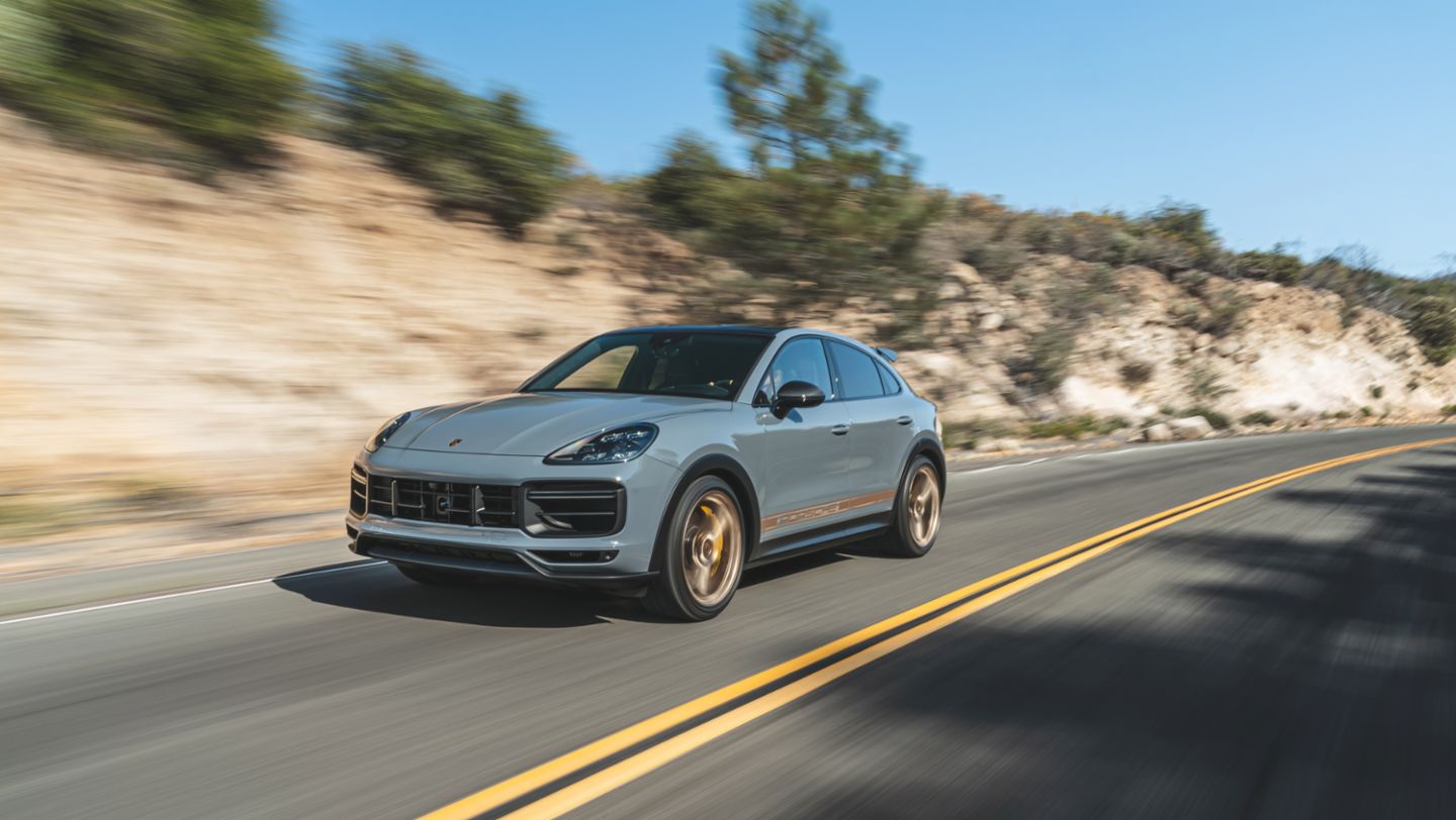 Cayenne Turbo GT, Arctic Grey, 2021, PCNA